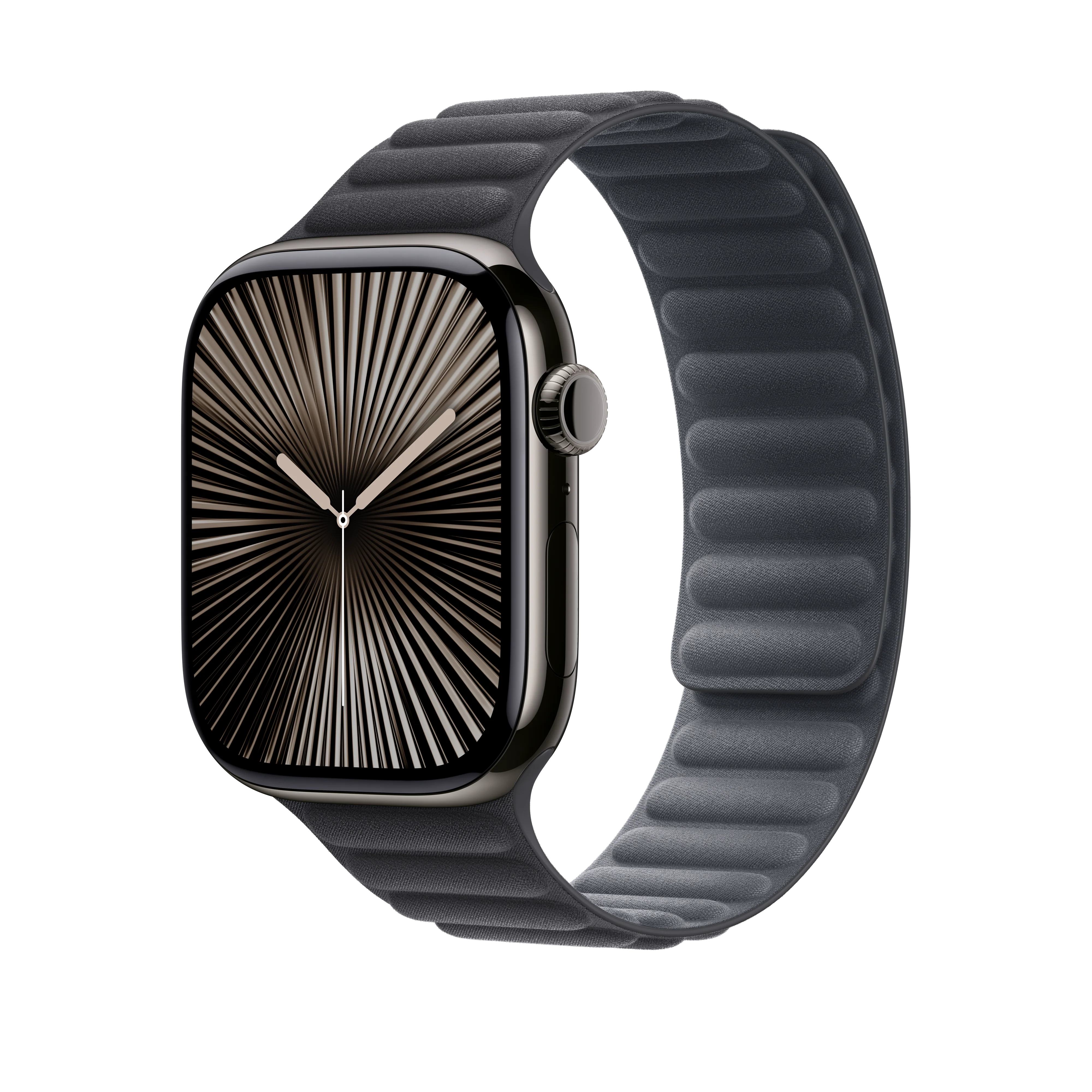 Correa de eslabones magnéticos negra para caja de 46 mm - S/M - Image 2