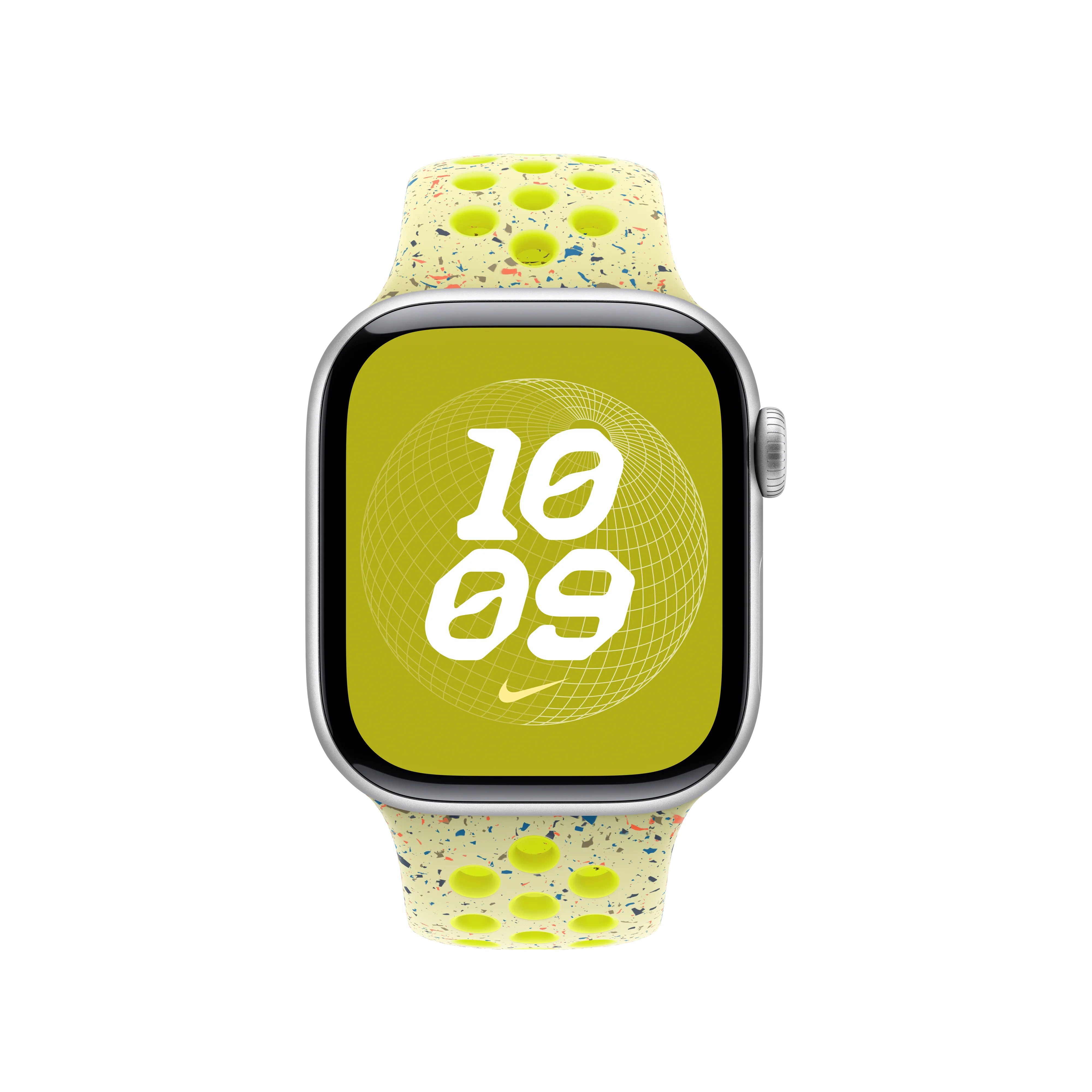 Correa deportiva Nike color Volt Splash para caja de 42 mm - S/M - Image 3