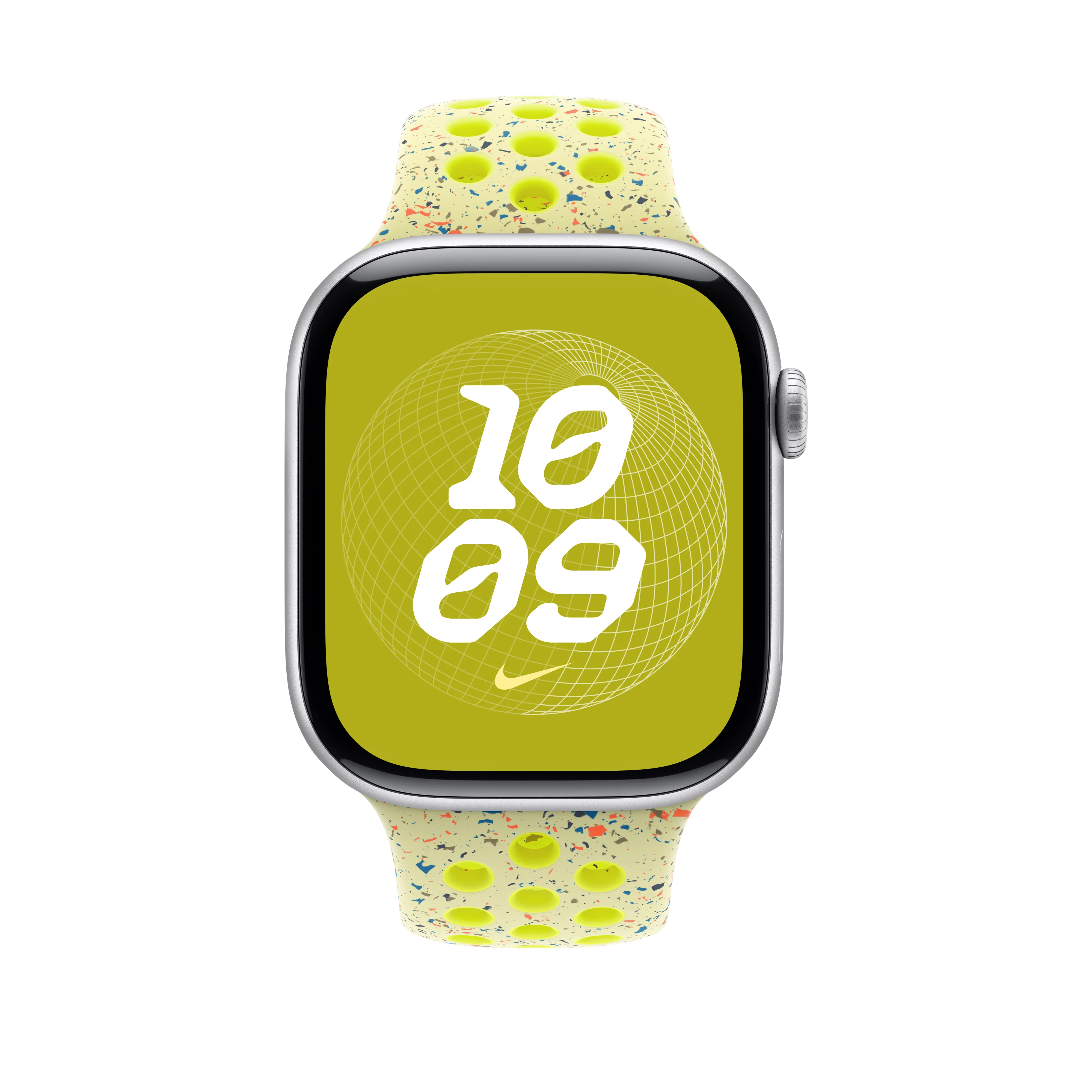 Correa deportiva Nike color Volt Splash para caja de 46 mm - S/M - Image 3