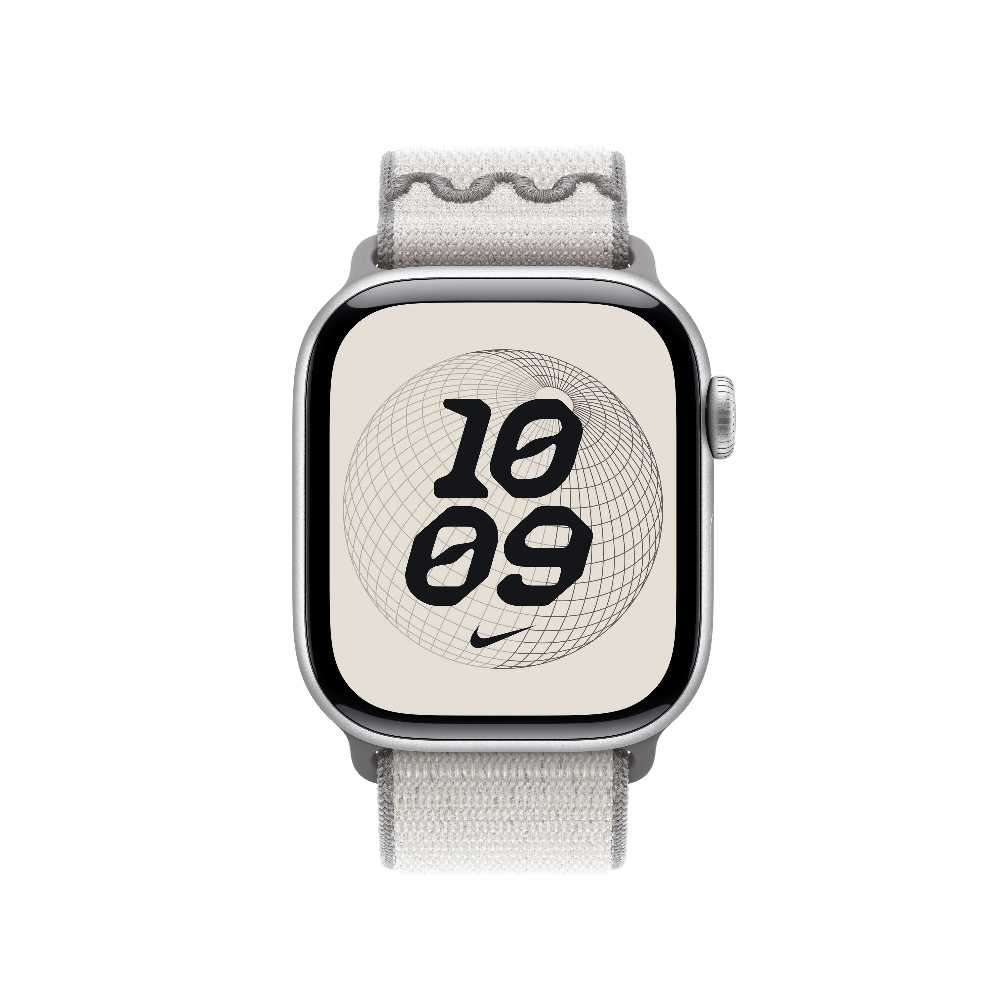 Correa loop deportiva Nike gris sutil para caja de 42 mm - Image 3