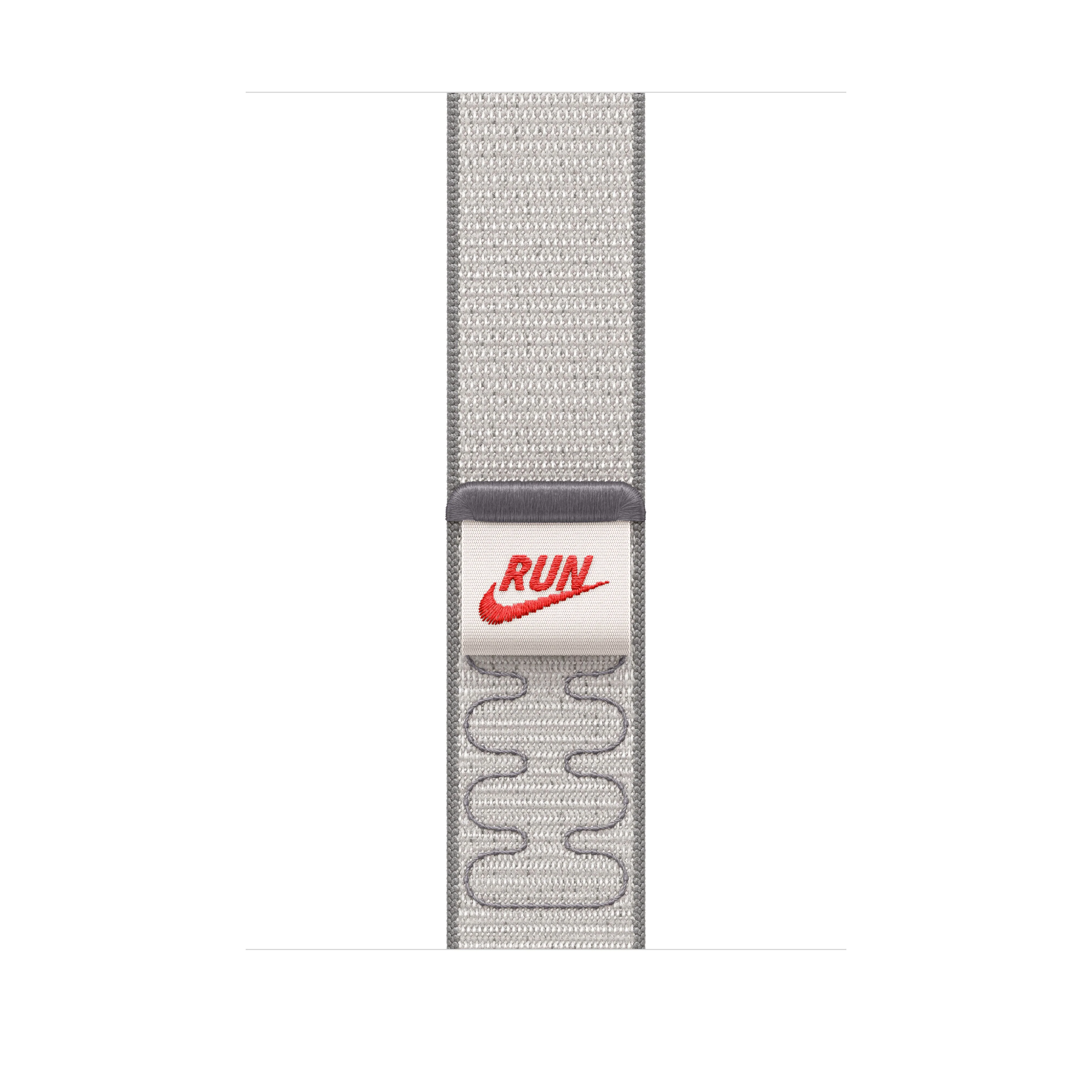 Correa loop deportiva Nike gris sutil para caja de 46 mm
