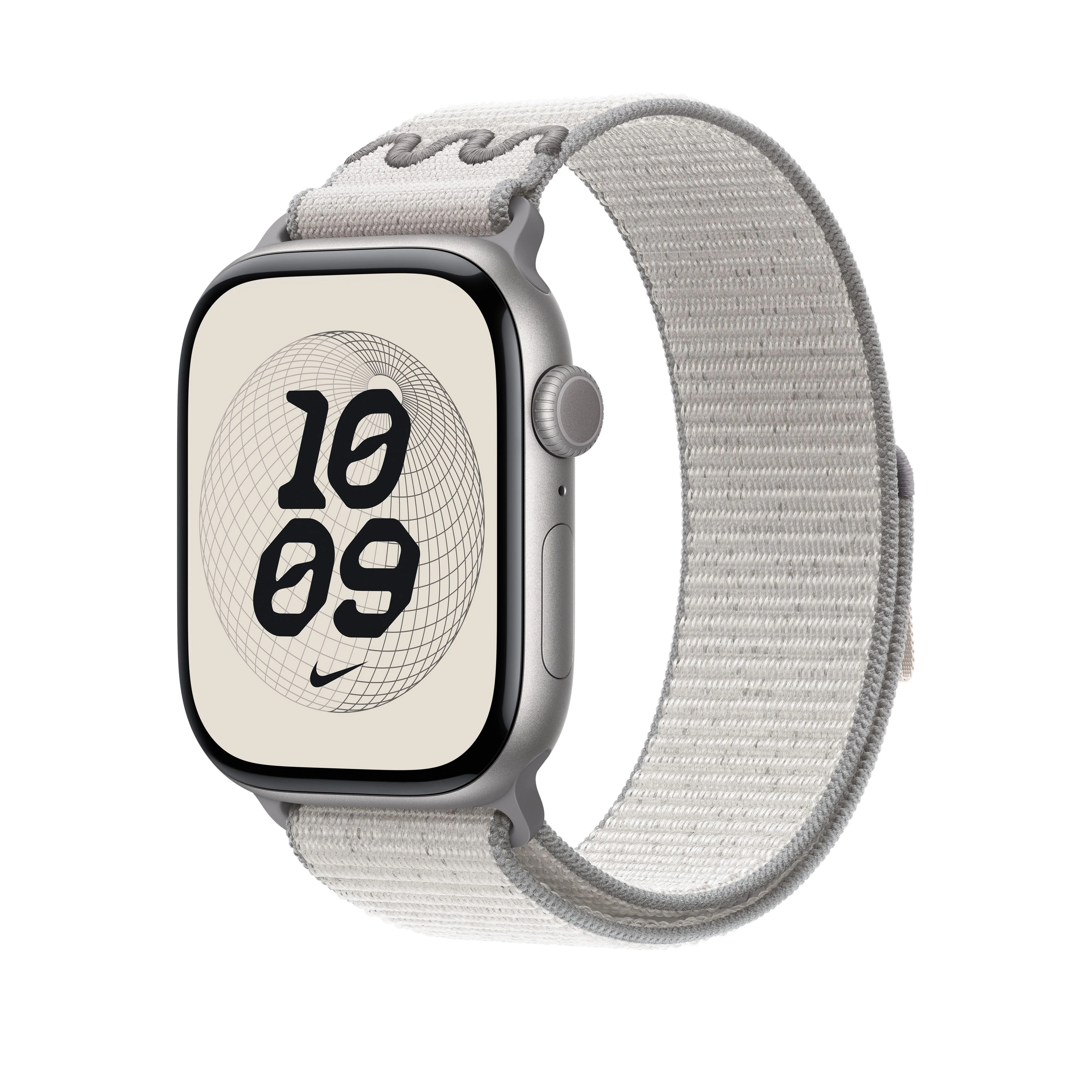Correa loop deportiva Nike gris sutil para caja de 46 mm - Image 2