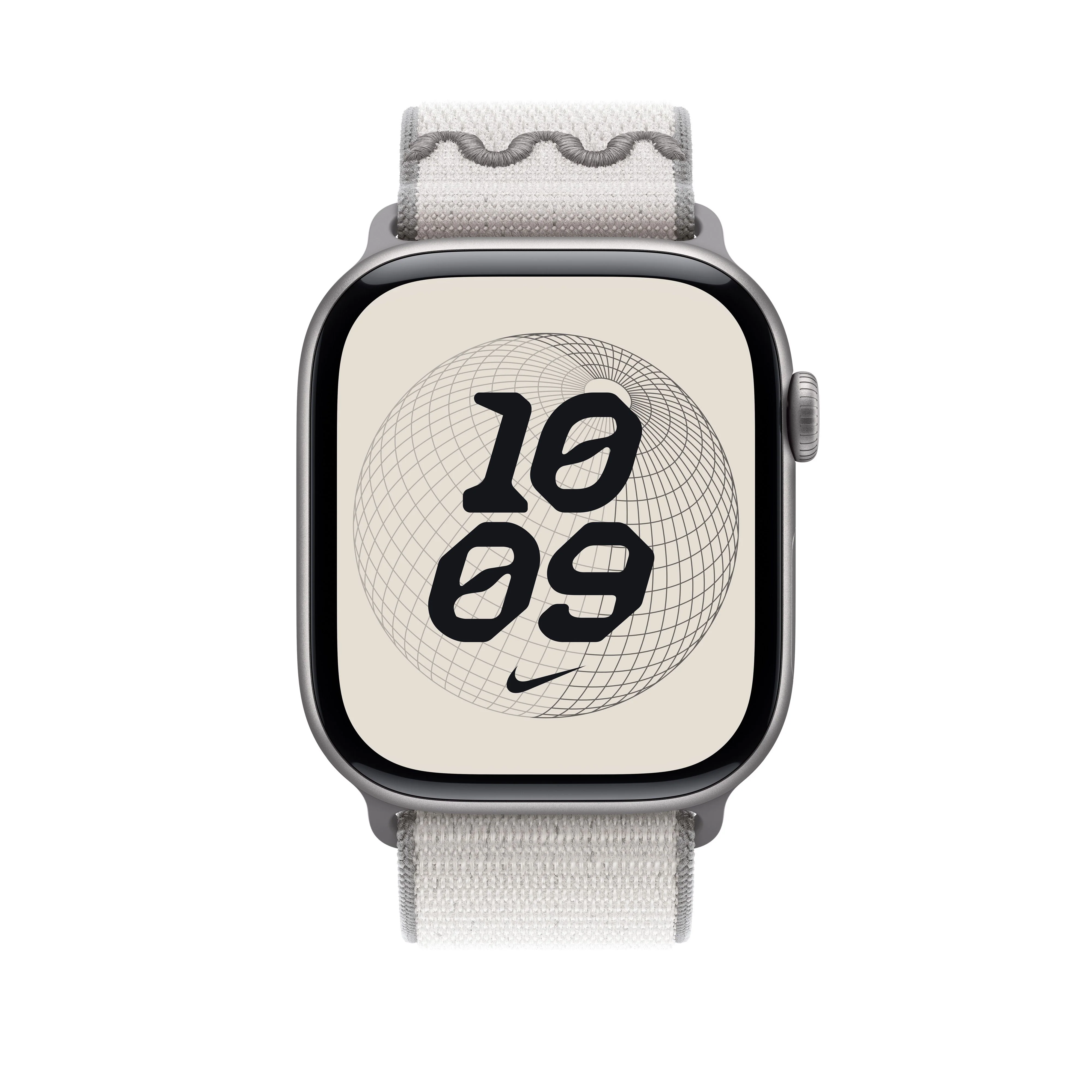 Correa loop deportiva Nike gris sutil para caja de 46 mm - Image 3