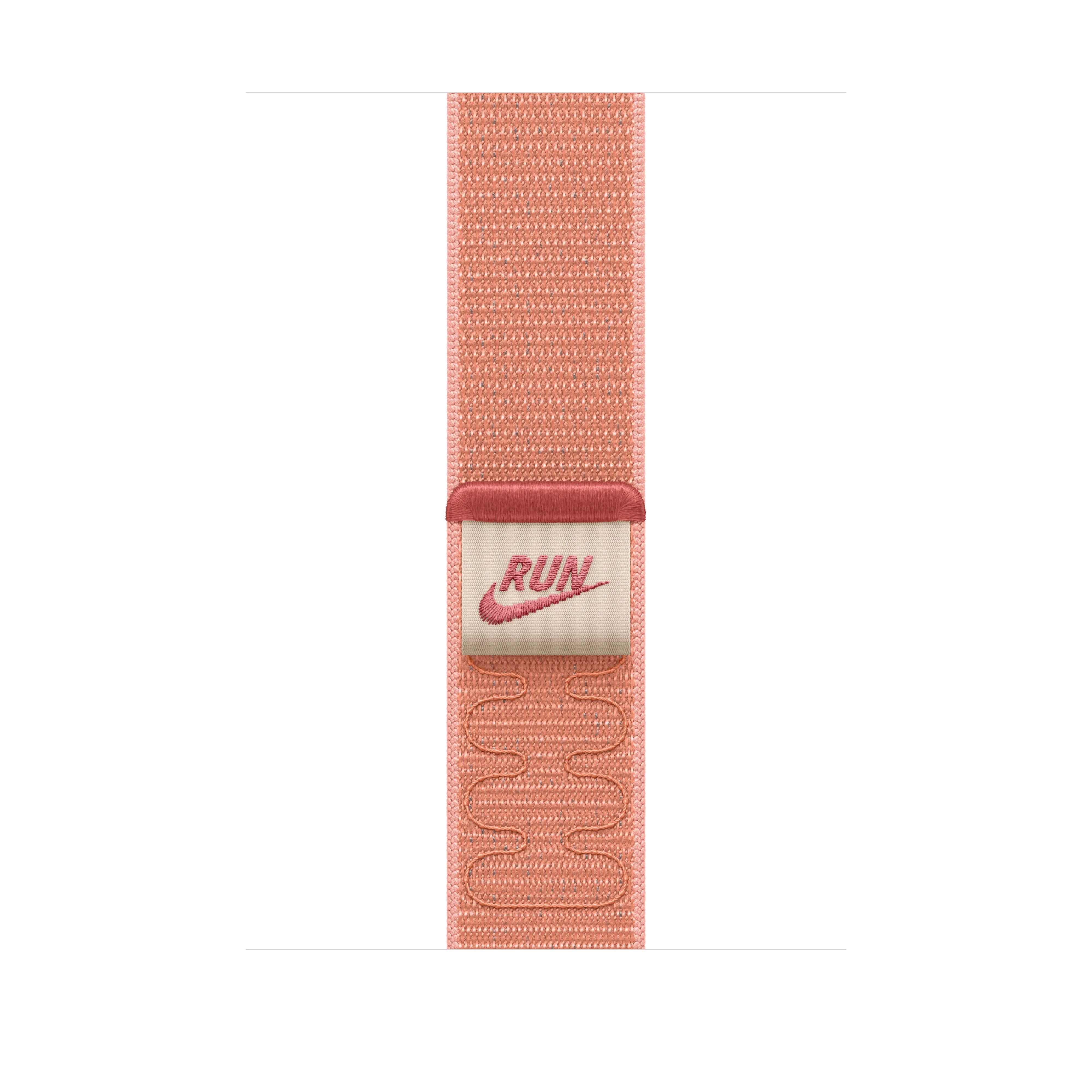 Correa loop deportiva Nike rosa alpenglow para caja de 46 mm