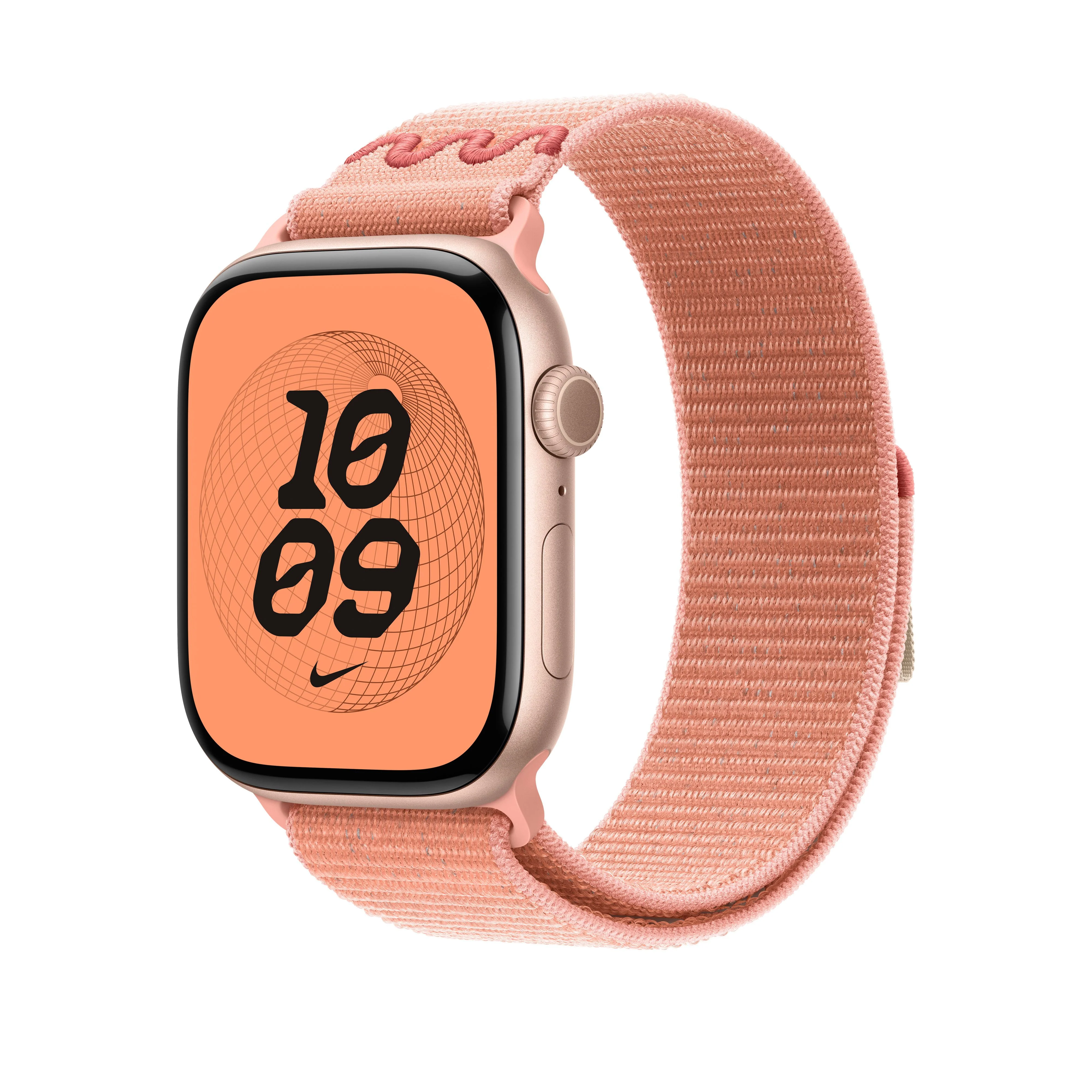 Correa loop deportiva Nike rosa alpenglow para caja de 46 mm - Image 2