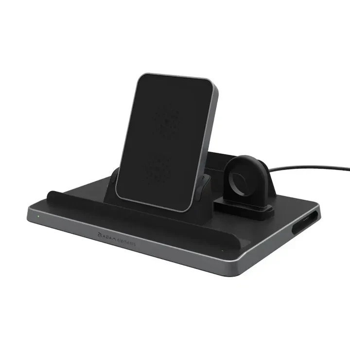 Base de Carga Inalámbrica y Multidispositivo Adam Elements OMNIA Q5 5en1 - Negro - Image 2