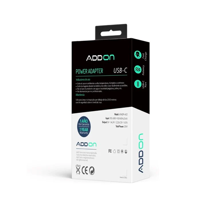 ADAPTADOR ADD ON DE PARED 20W USBC - Image 5