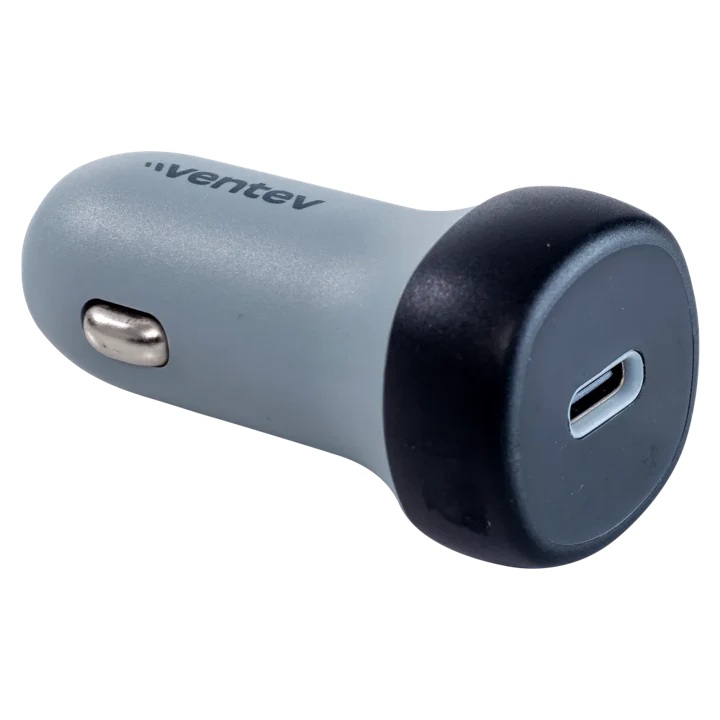 Cargador Para Carro VENTEV 30W USB-C - Gris Oscuro - Image 3