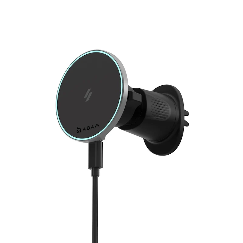 ADAPTADOR DE CARRRO ADAM ELEMENTS CQ1 MAGNETICO QI2 BLACK - Image 4
