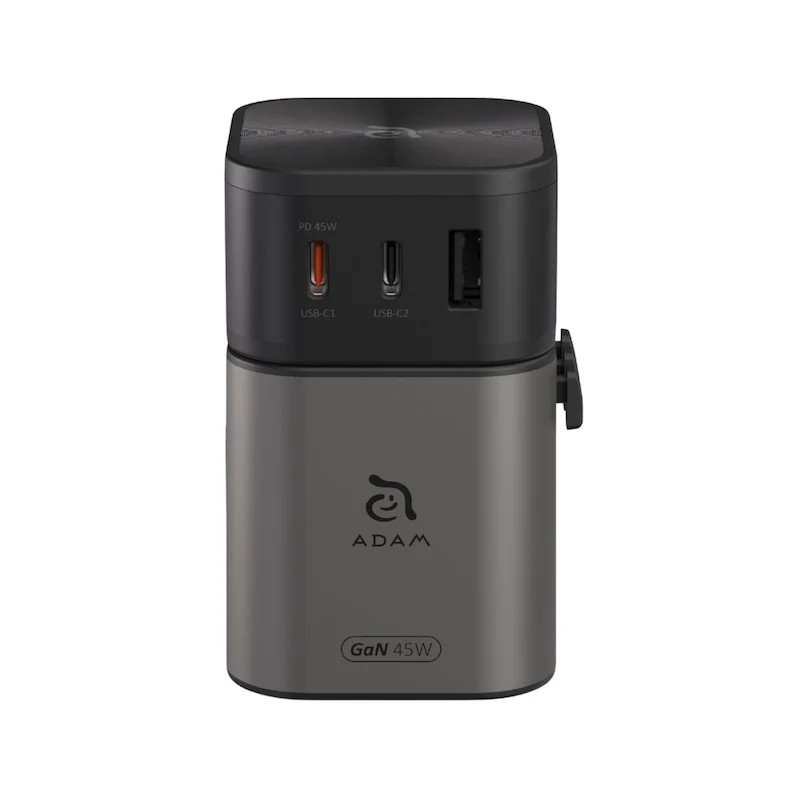 ADAPTADOR DE PARED ADAM ELEMENTS T45 UNIVERSAL TRAVEL 45W - Image 5