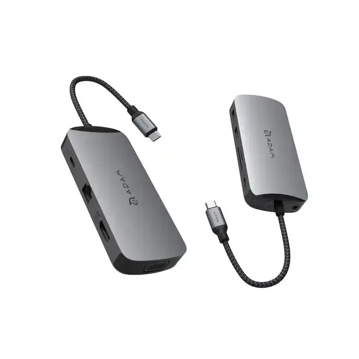 Multipuerto Adam Elements casa HUB 10 en 1 USB-C 3.1 HUB - Gris espacial