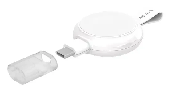 Cargador Inalámbrico Magnético Adam Elements para Apple Watch OMNIA A1 - Blanco - Image 3