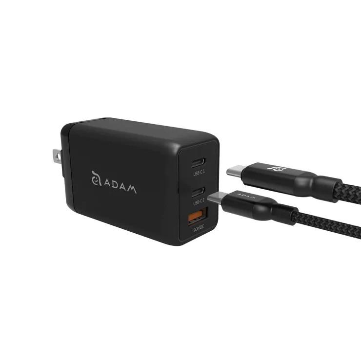 Cargador de Pared ADAM ELEMENTS OMNIA F6 de 65W - Negro - Image 2