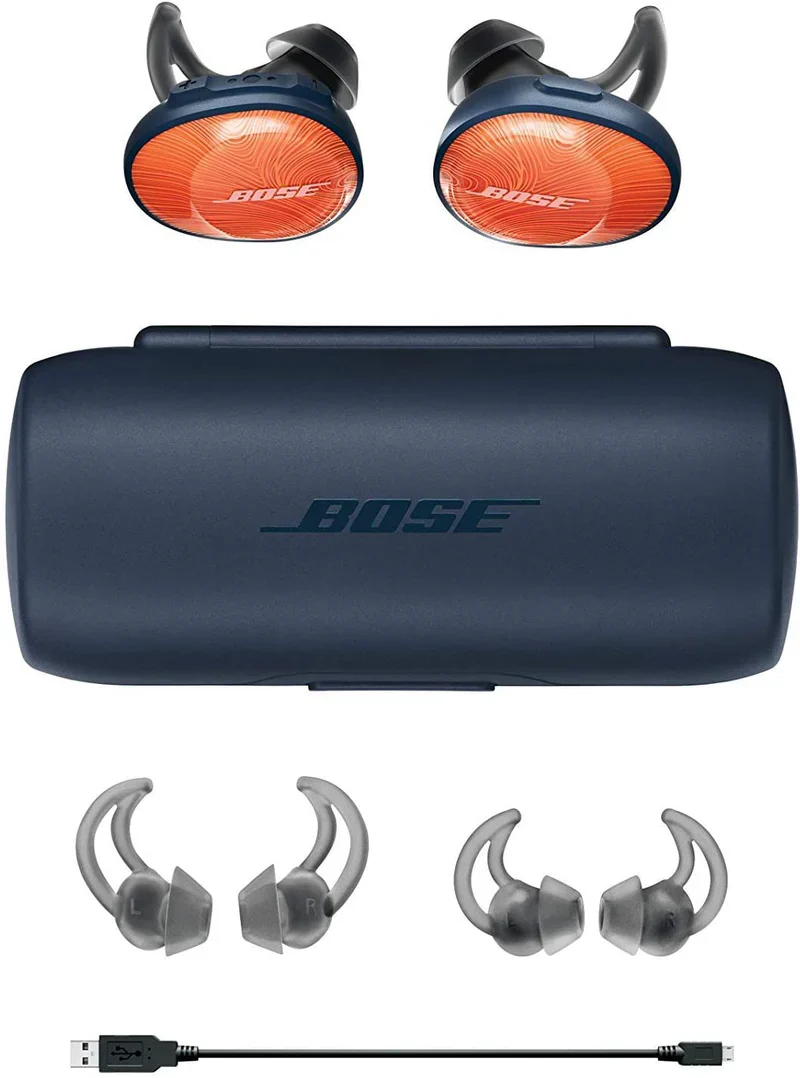 Audífonos Bose SoundSport Free in-ear BT Naranja - Image 3