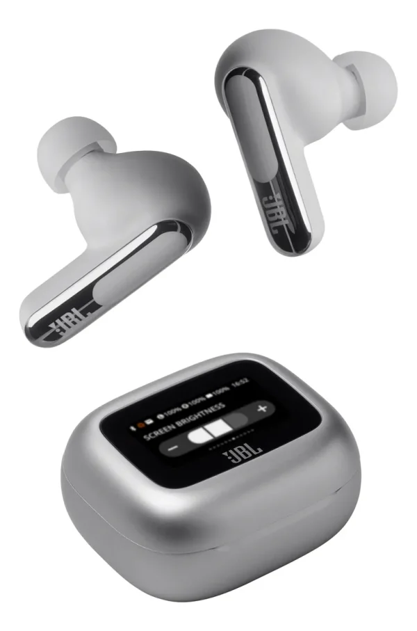 AUDIFONOS JBL LIVE BEAM 3 IN EAR TRUE WIRELESS SILVER