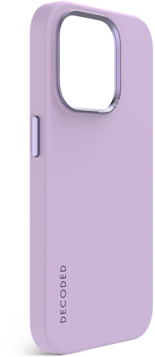 Case de silicona antimicrobiana DECODED para iPhone 15 Pro Max - Lavanda - Image 2