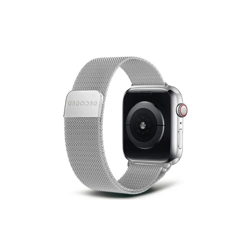 BANDA DECODED MILAN MAGNETIC STEEL 38/40/41/42MM SILVER - Image 3