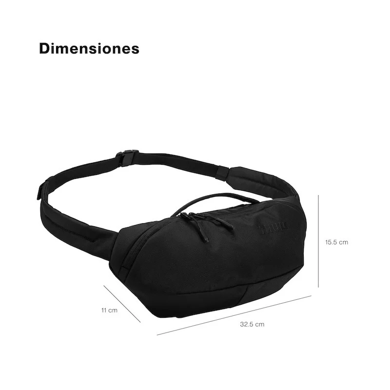BANDOLERA THULE SUBTERRA 2  DE 3 LITROS BLACK - Image 2