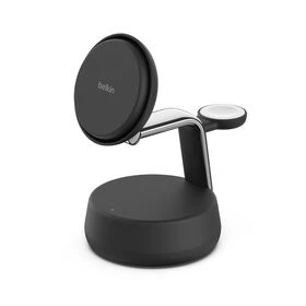 BASE DE CARGA BELKIN 3 EN 1 CHILLBOOST DOCK 25W QI2 CHARCOAL - Image 2