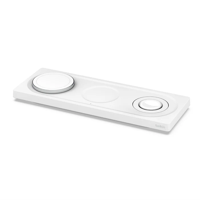 Base de Carga Inalámbrica 3 en 1 MagSafe Pro - Carga Rápida Para Apple Watch 7/8/Ultra- Blanco - Image 3