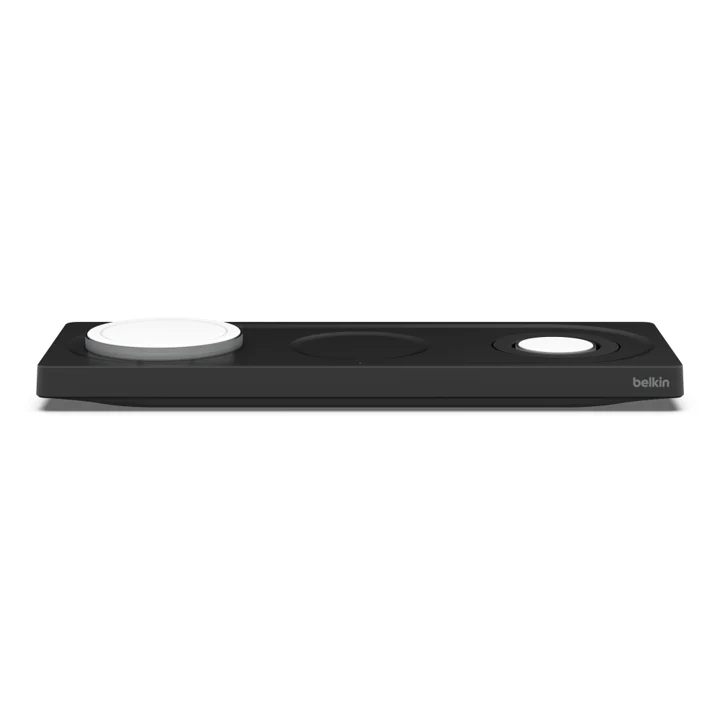 Base de Carga Pad Inalámbrica 3 en 1 MagSafe Pro - Carga Rápida Apple Watch 7/8/Ultra- Negro - Image 3