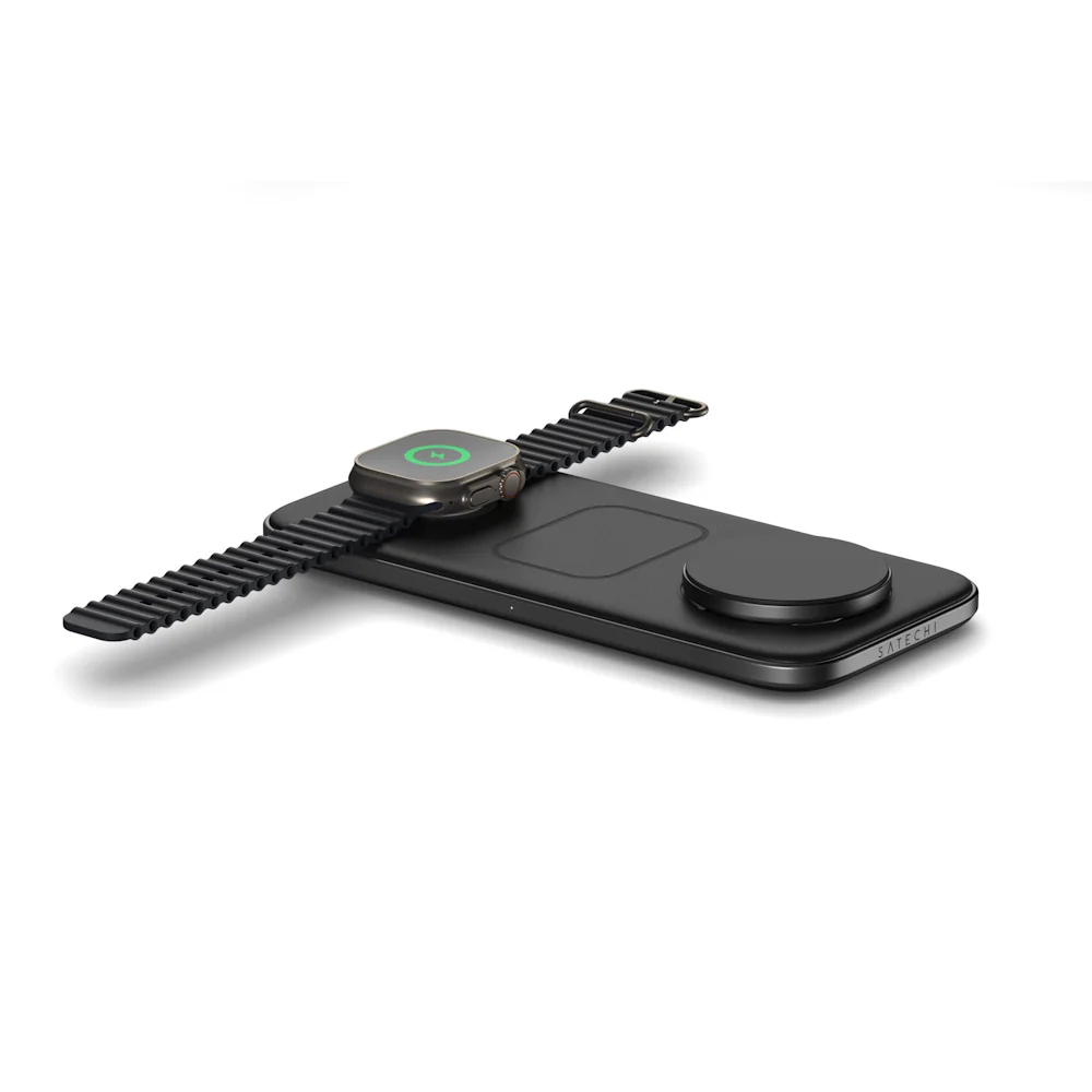 BASE DE CARGA SATECHI TRIO 3 EN 1 QI2 MAGSAFE SPACE GRAY - Image 7