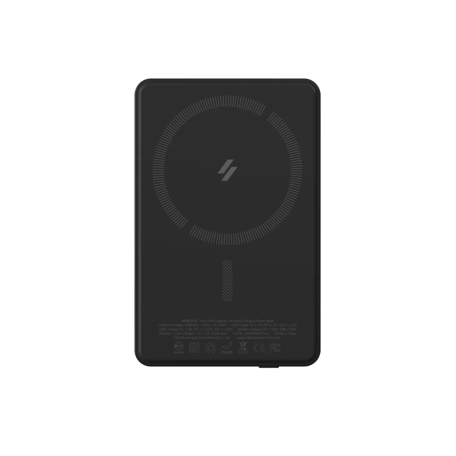 BATERIA ADAM ELEMENTS VIONTA L5 MAGSAFE 5000MAH BLACK