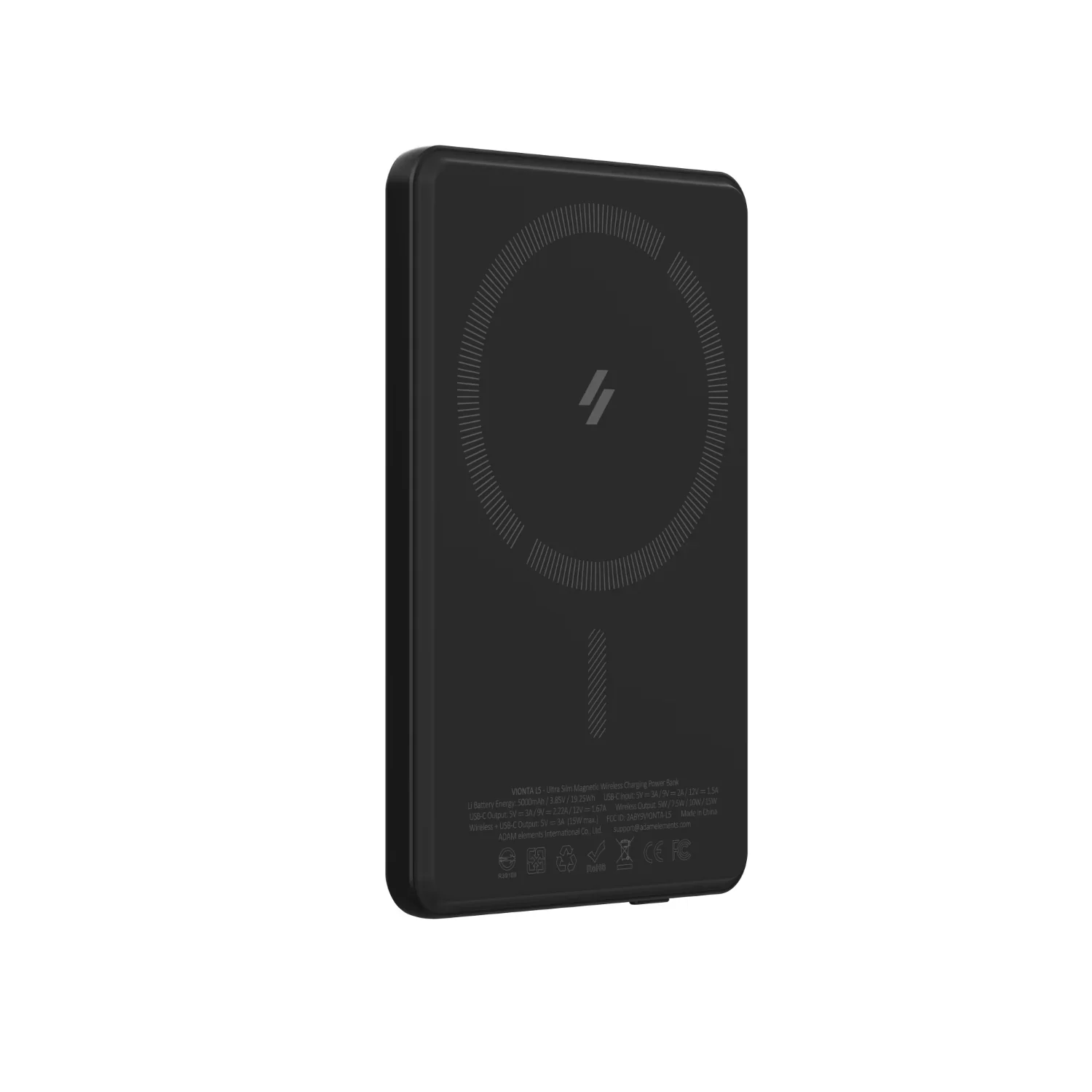 BATERIA ADAM ELEMENTS VIONTA L5 MAGSAFE 5000MAH BLACK - Image 4
