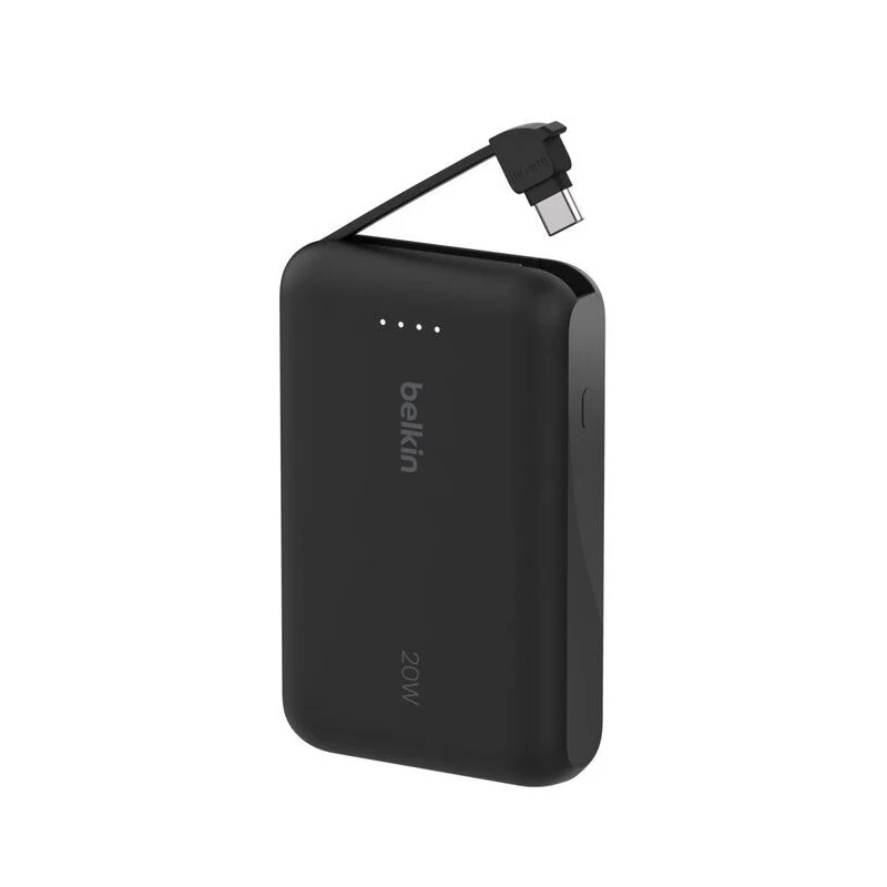 BATERIA BELKIN 20W BOOSTCHARGE 10000 mAh CABLE USB-C BLACK - Image 2
