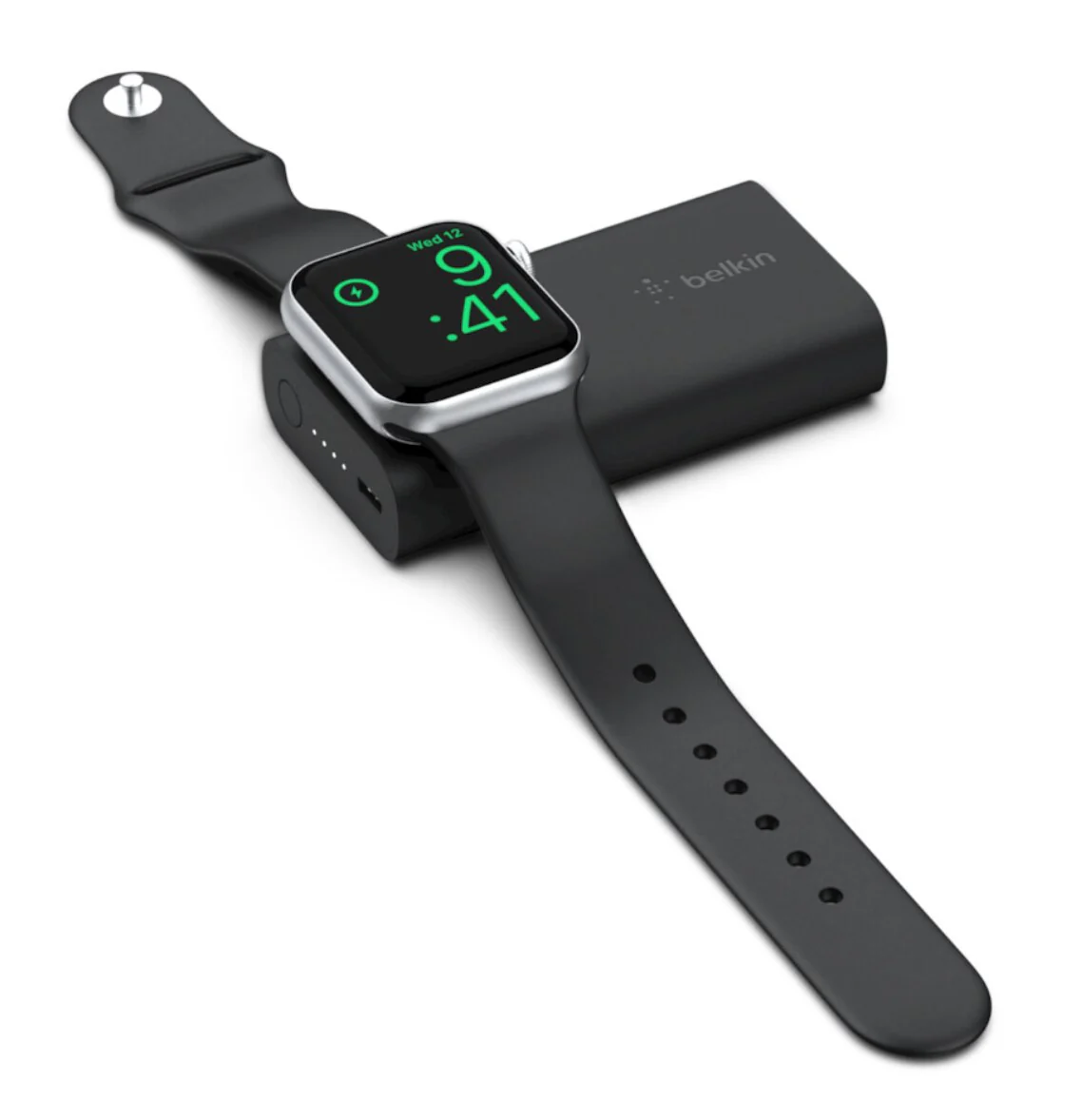 Batería Externa Belkin 2K - Power Bank - Para Apple Watch Con Cable USA-A a USB-Micro - Negro - Image 2