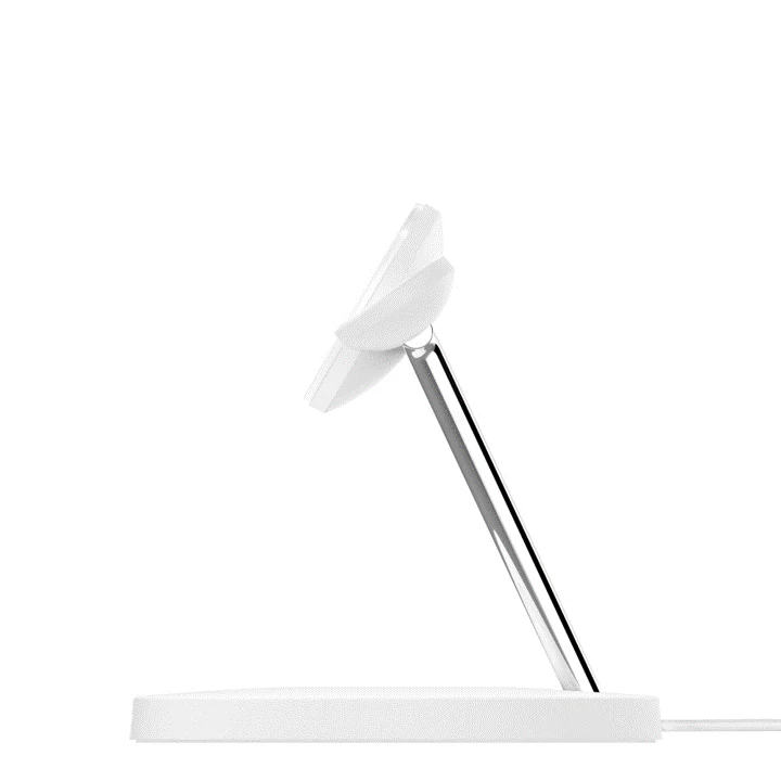 Base inalámbrica Belkin 3 en 1 compatible Con MagSafe 15W- Blanco - Image 5