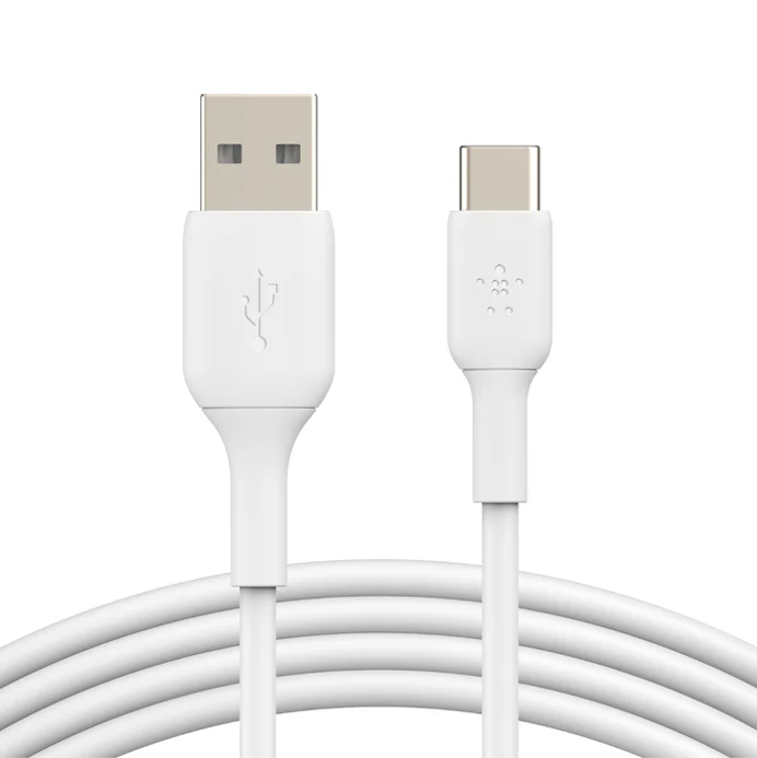 CABLE BELKIN USB-A A USB-C 2M - WHT