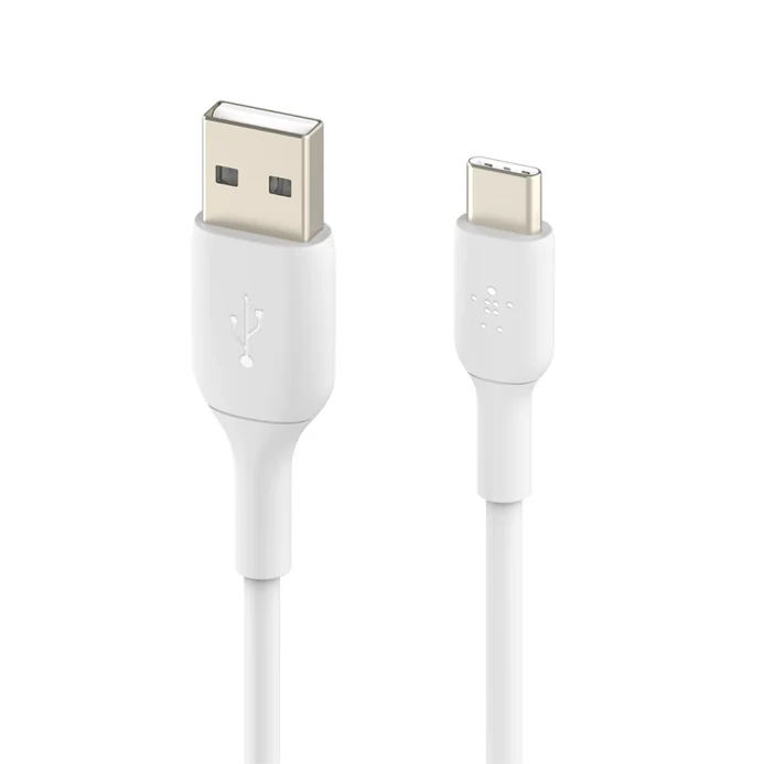 CABLE BELKIN USB-A A USB-C 2M - WHT - Image 2