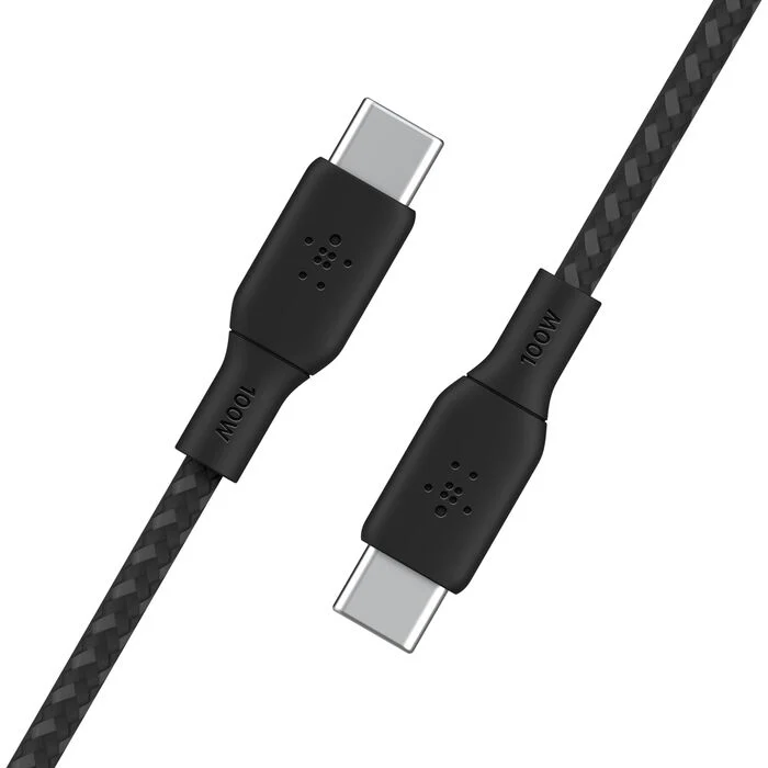 CABLE BELKIN USB-C A USB-C 100W 2M - BLK