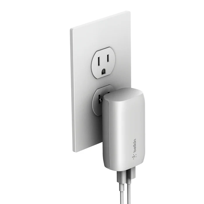 Cargador de Pared Dual con Cable PPS + USB-C con conector Lightning - BELKIN - Blanco - Image 4