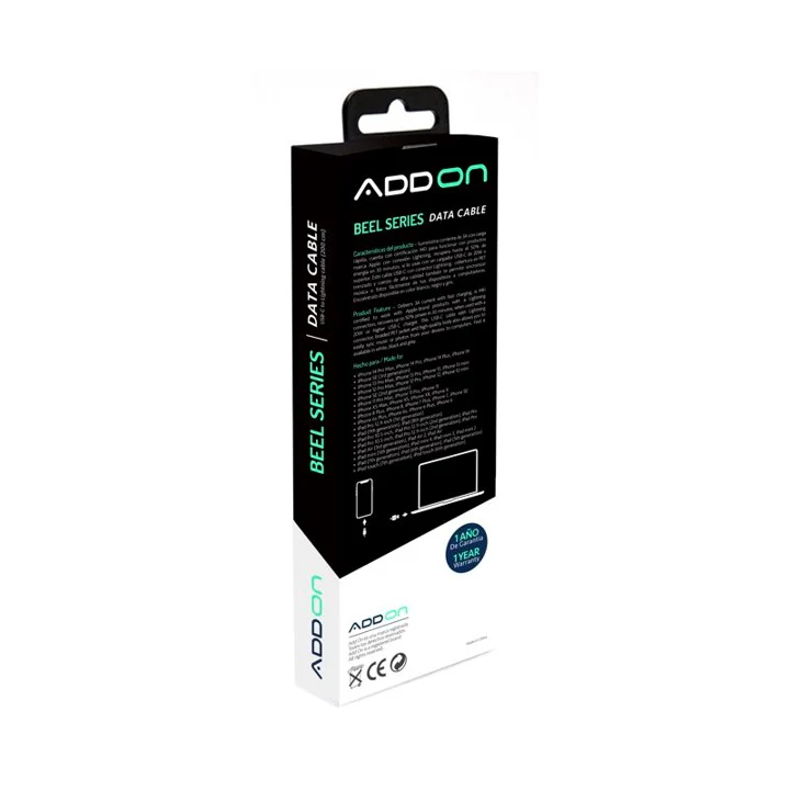 CABLE DE CARGA ADD ON USBC/LIGHTNING 2M - WHITE - Image 4