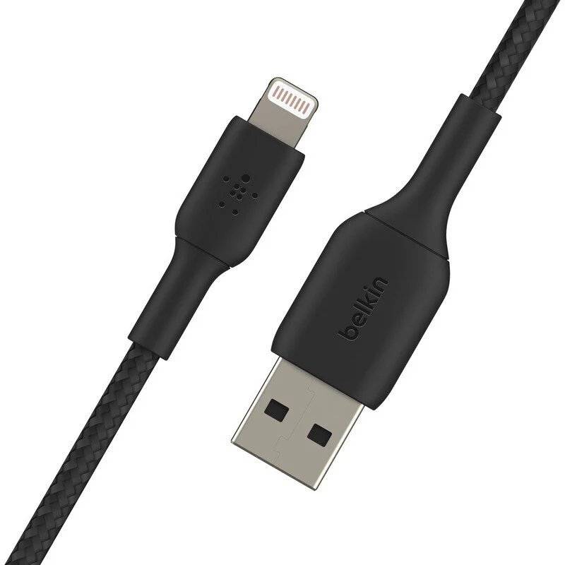 Cable Belkin USB-A a Lightning - 1M - Trenzado - Negro - Image 2