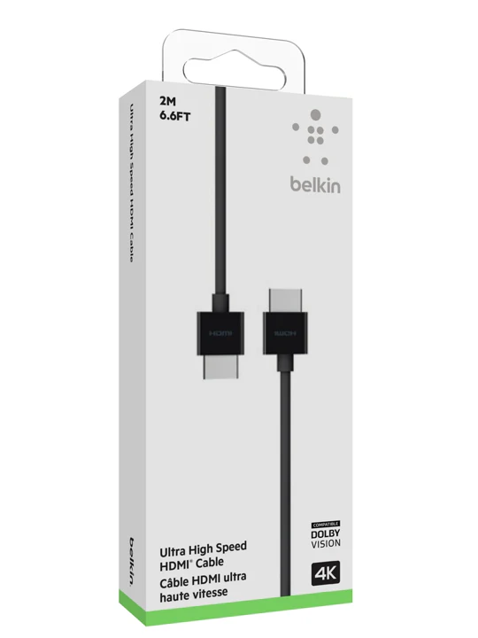 Cable HDMI a HDMI Dolby Visión 8K Belkin - 2M - Negro - Image 5