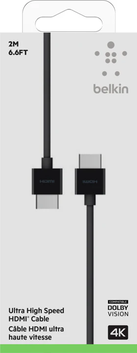 Cable HDMI a HDMI Dolby Visión 8K Belkin - 2M - Negro - Image 6