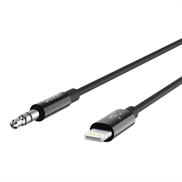 Cable Belkin Lightning Auxiliar - Negro - Image 2
