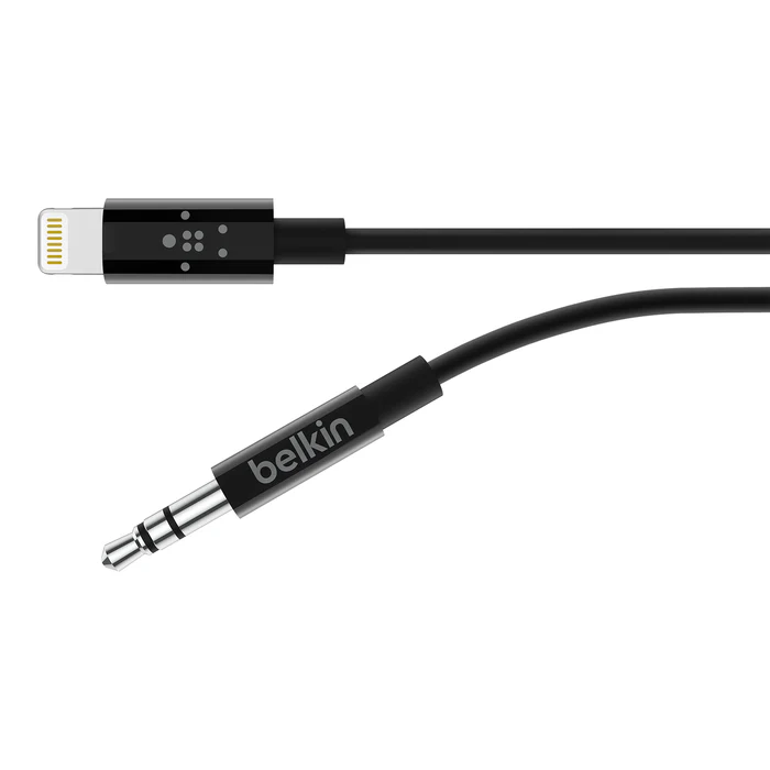 Cable Belkin Lightning Auxiliar - Negro - Image 3