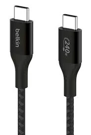 CABLE DE CARGA BELKIN BOOSTCHARGE USBC/USBC 240W 2M BLACK - Image 3
