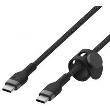 CABLE DE CARGA BELKIN BOOSTCHARGE PROFLEX USBC/USBC 60W 2M BLACK - Image 2