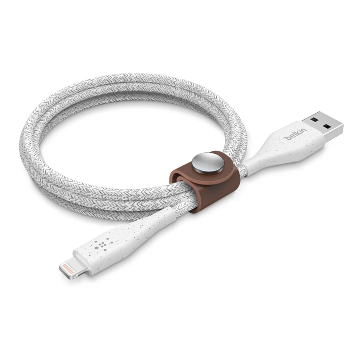 Cable Belkin USB-A a Lightning - 1.2M - DuraTek Plus - Blanco - Image 3