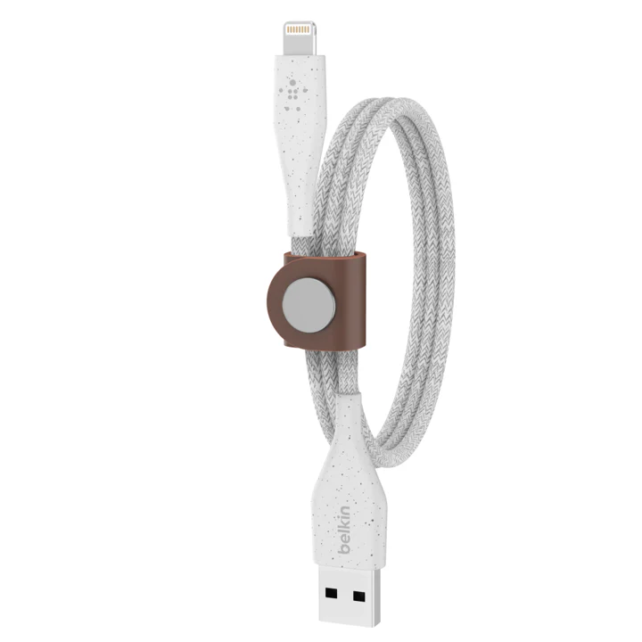 Cable Belkin USB-A a Lightning - 1.2M - DuraTek Plus - Blanco - Image 4