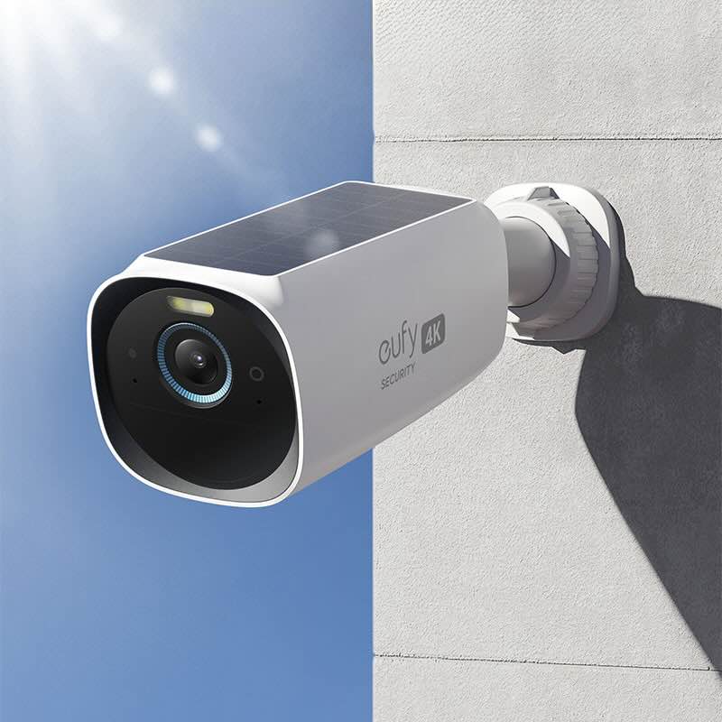 CAMARA INTELIGENTE EUFY DE SEGURIDAD S330 SOLAR 2 CAM + HOMEBASE - Image 3