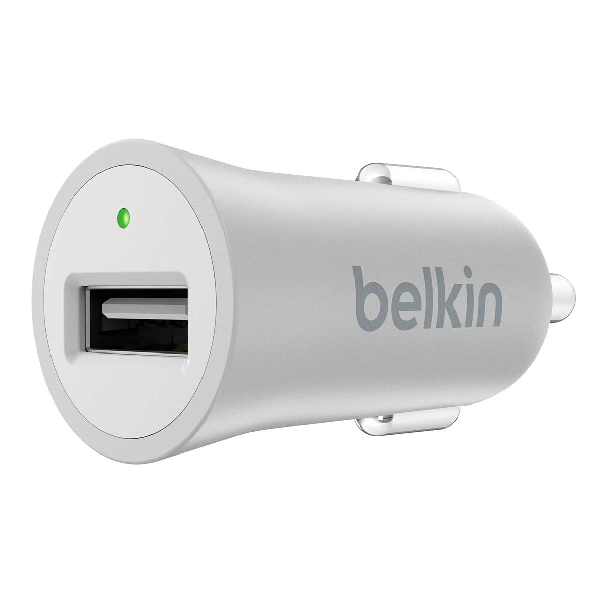 Cargador Belkin Para carro Mixit Metallic 2.4 Amp Plata - Image 2