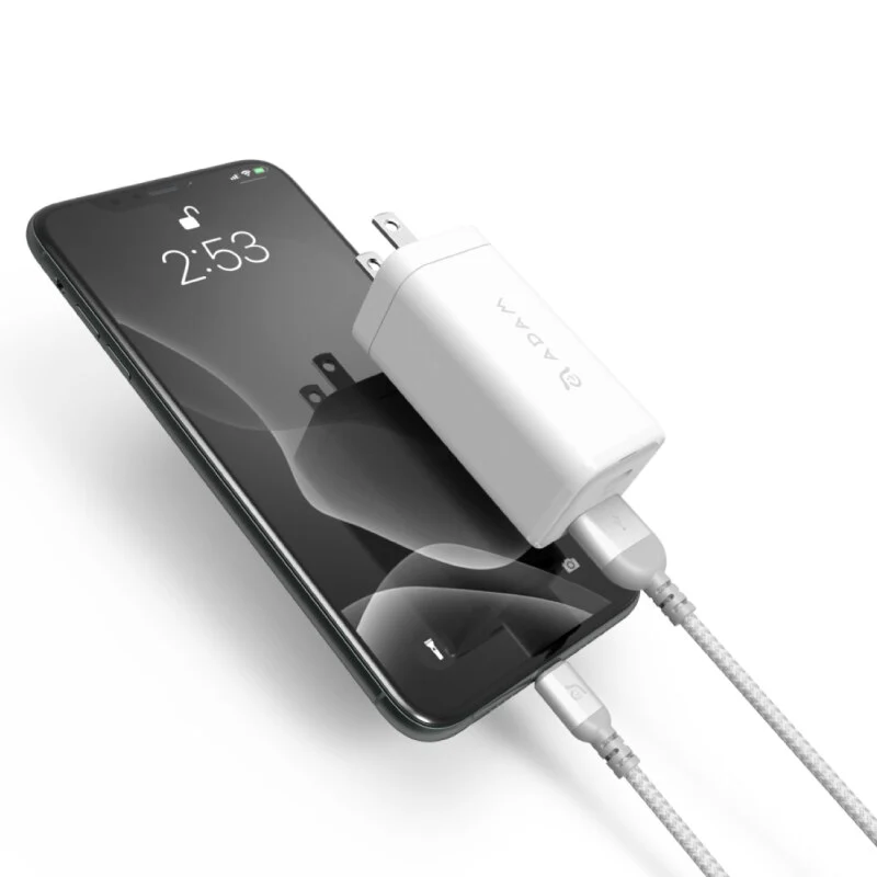 Cargador Pared Adam Elements OMNIA 65W USB-C - Blanco - Image 2