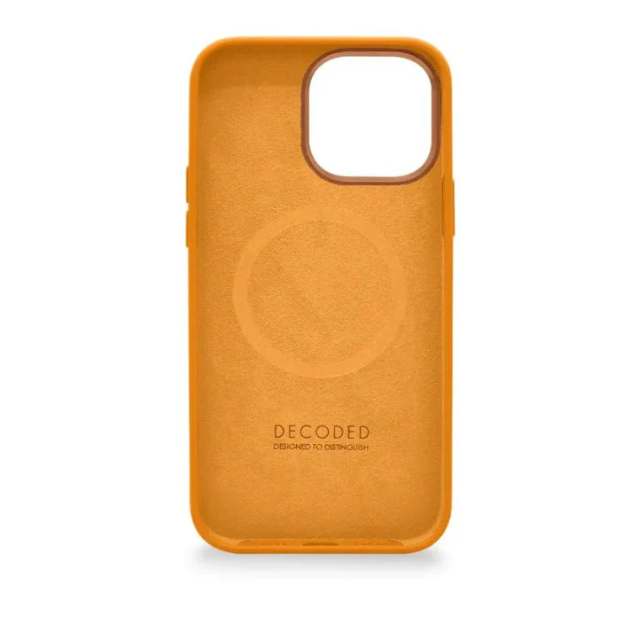 Case de Silicona DECODED BACK COVER Para iPhone 14 Pro Max - Apricot - Image 3