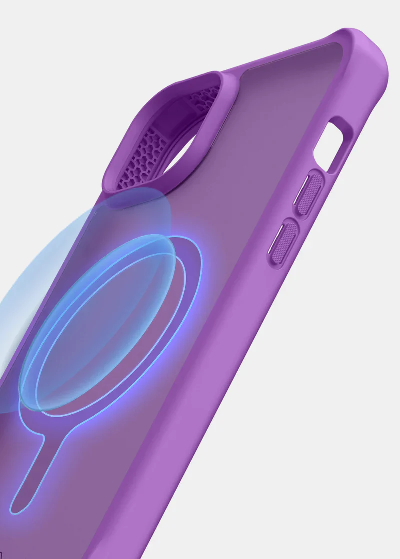 CASE ITSKINS HYBRID MAGSAFE IPHONE 15 PLUS PURPLE - Image 2